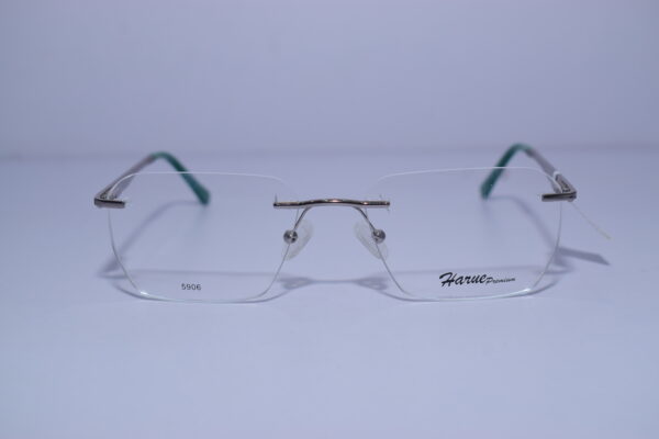 DSC_1169 Harue frame less green Eye Wear