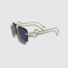 Gold Frame Sunglass