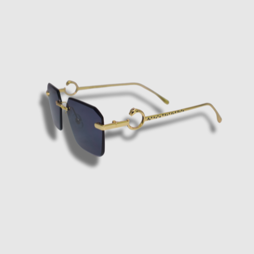Gold Frame Sunglass