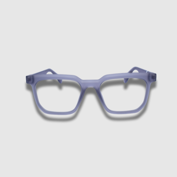 TAG EYE Rectangle Grey Frame Eye Wear