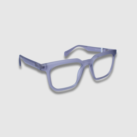 TAG EYE Rectangle Grey Frame Eye Wear