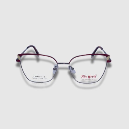 Tom Hardy Brown Eye Wear metal frame