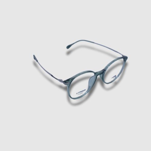 Henoly green round Frame Eye Wear